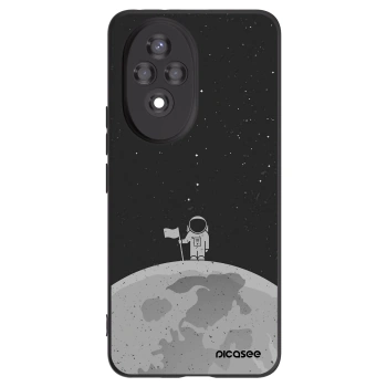 Picasee husă neagră din silicon pentru Honor 200 Pro 5G - Astronaut