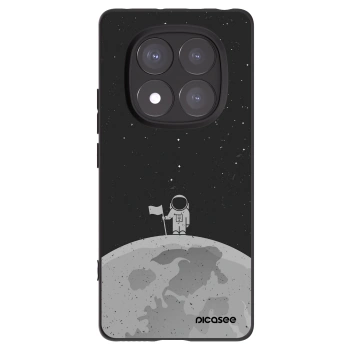 Picasee husă neagră din silicon pentru Xiaomi Redmi Note 14 Pro 5G - Astronaut
