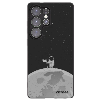 Picasee husă neagră din silicon pentru Samsung Galaxy S25 Ultra 5G - Astronaut