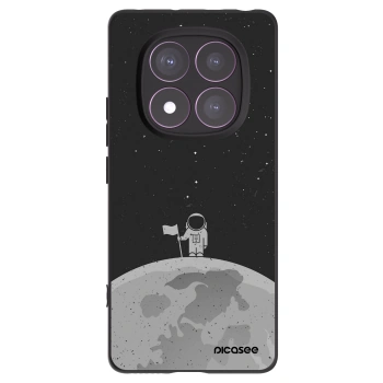 Picasee husă neagră din silicon pentru Xiaomi Redmi Note 14 Pro 4G - Astronaut