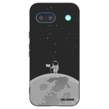 Picasee husă neagră din silicon pentru Google Pixel 8a - Astronaut