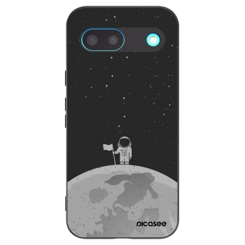 Picasee husă neagră din silicon pentru Google Pixel 8 - Astronaut