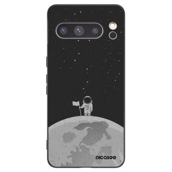 Picasee husă neagră din silicon pentru Google Pixel 8 Pro - Astronaut