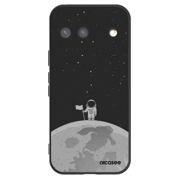 Picasee husă neagră din silicon pentru Google Pixel 9 - Astronaut