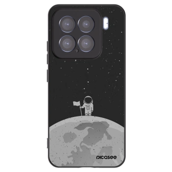 Picasee husă neagră din silicon pentru Xiaomi 15 - Astronaut