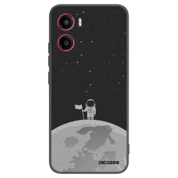 Picasee husă neagră din silicon pentru Motorola Moto G05 - Astronaut