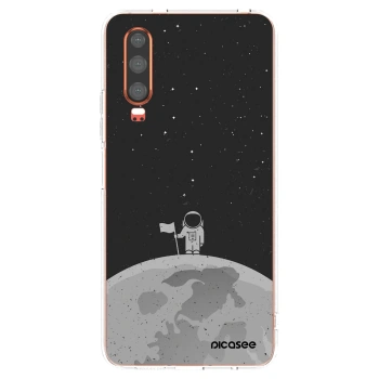 Picasee husă transparentă din silicon pentru Huawei P30 - Astronaut