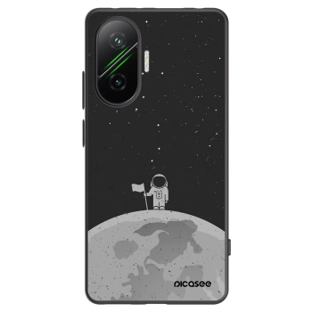 Picasee husă neagră din silicon pentru Xiaomi Poco F7 Pro 5G - Astronaut