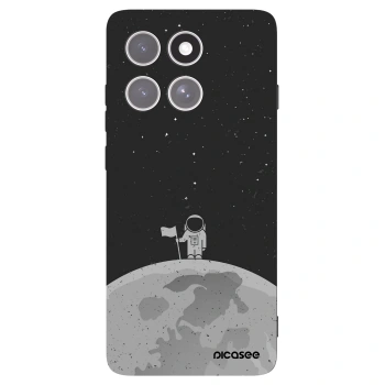 Picasee husă neagră din silicon pentru Motorola Edge 60 Pro - Astronaut