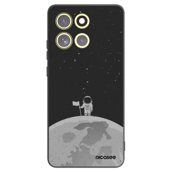 Picasee husă neagră din silicon pentru Motorola Moto G86 5G - Astronaut