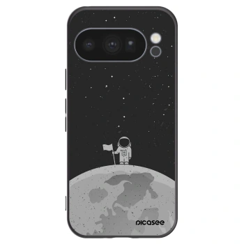 Picasee husă neagră din silicon pentru Google Pixel 10 Pro - Astronaut