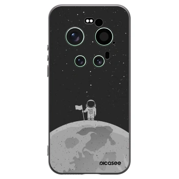 Picasee husă neagră din silicon pentru Xiaomi 17 Ultra - Astronaut