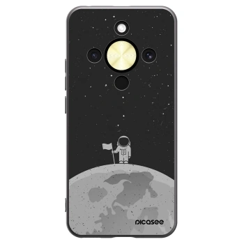 Picasee husă neagră din silicon pentru Honor Magic8 Lite 5G - Astronaut