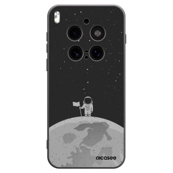 Picasee husă neagră din silicon pentru Vivo X300 Pro - Astronaut
