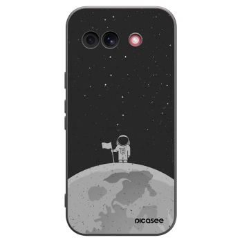 Picasee husă neagră din silicon pentru Google Pixel 10a - Astronaut