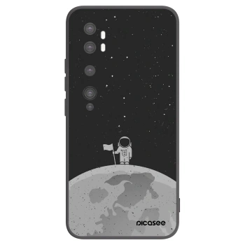 Picasee husă neagră din silicon pentru Xiaomi Mi Note 10 (Pro) - Astronaut