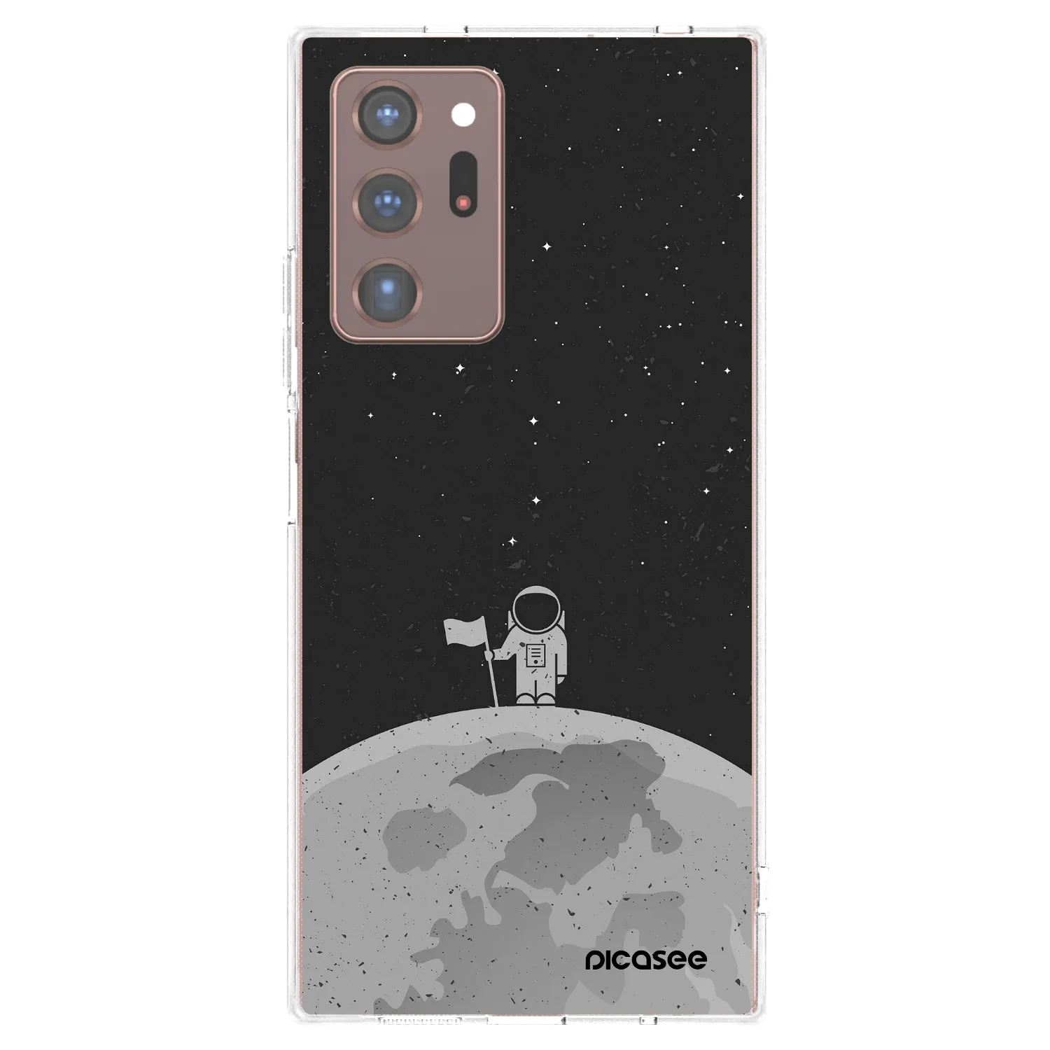 Picasee husă transparentă din silicon pentru Samsung Galaxy Note 20 Ultra - Astronaut