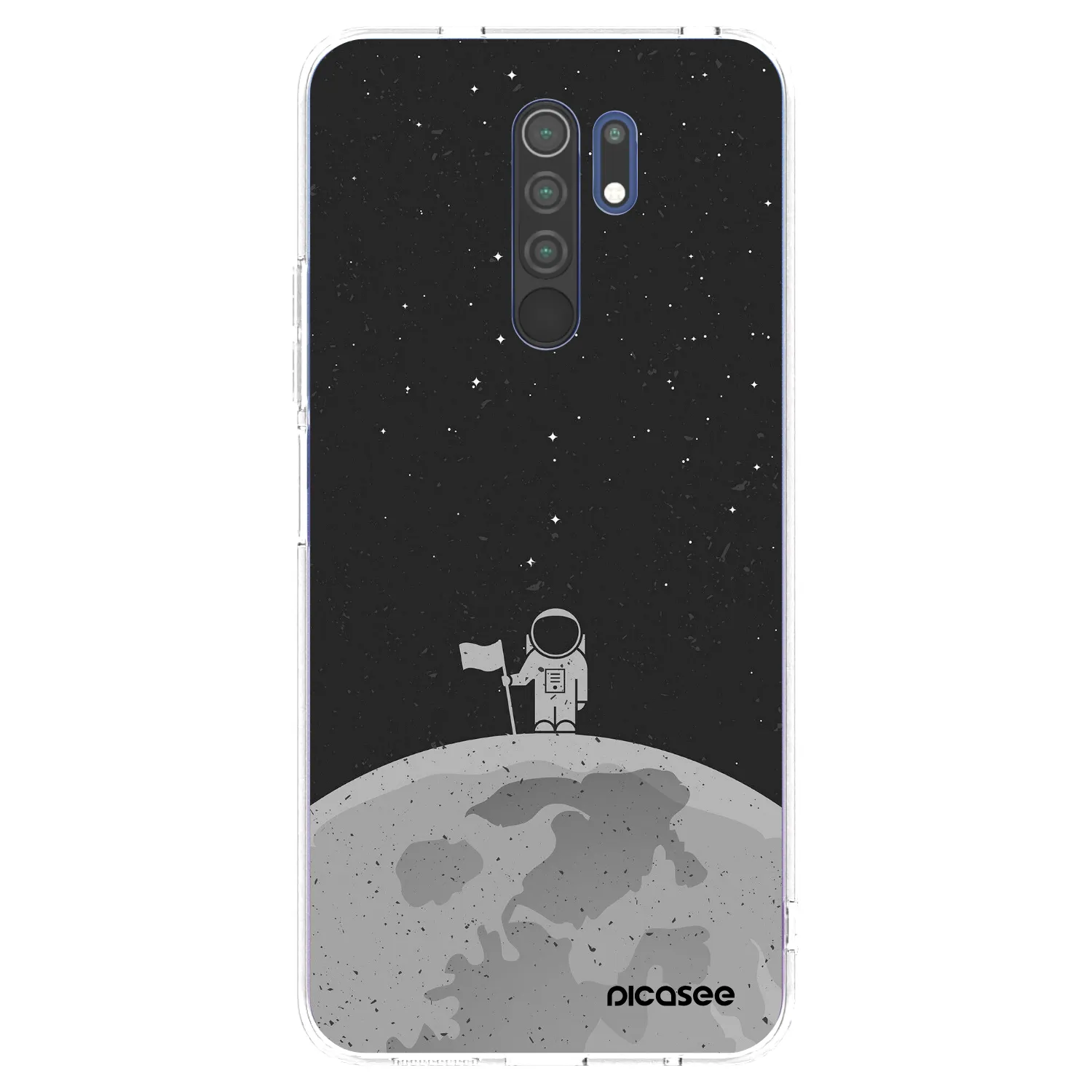 Picasee husă transparentă din silicon pentru Xiaomi Redmi 9 - Astronaut