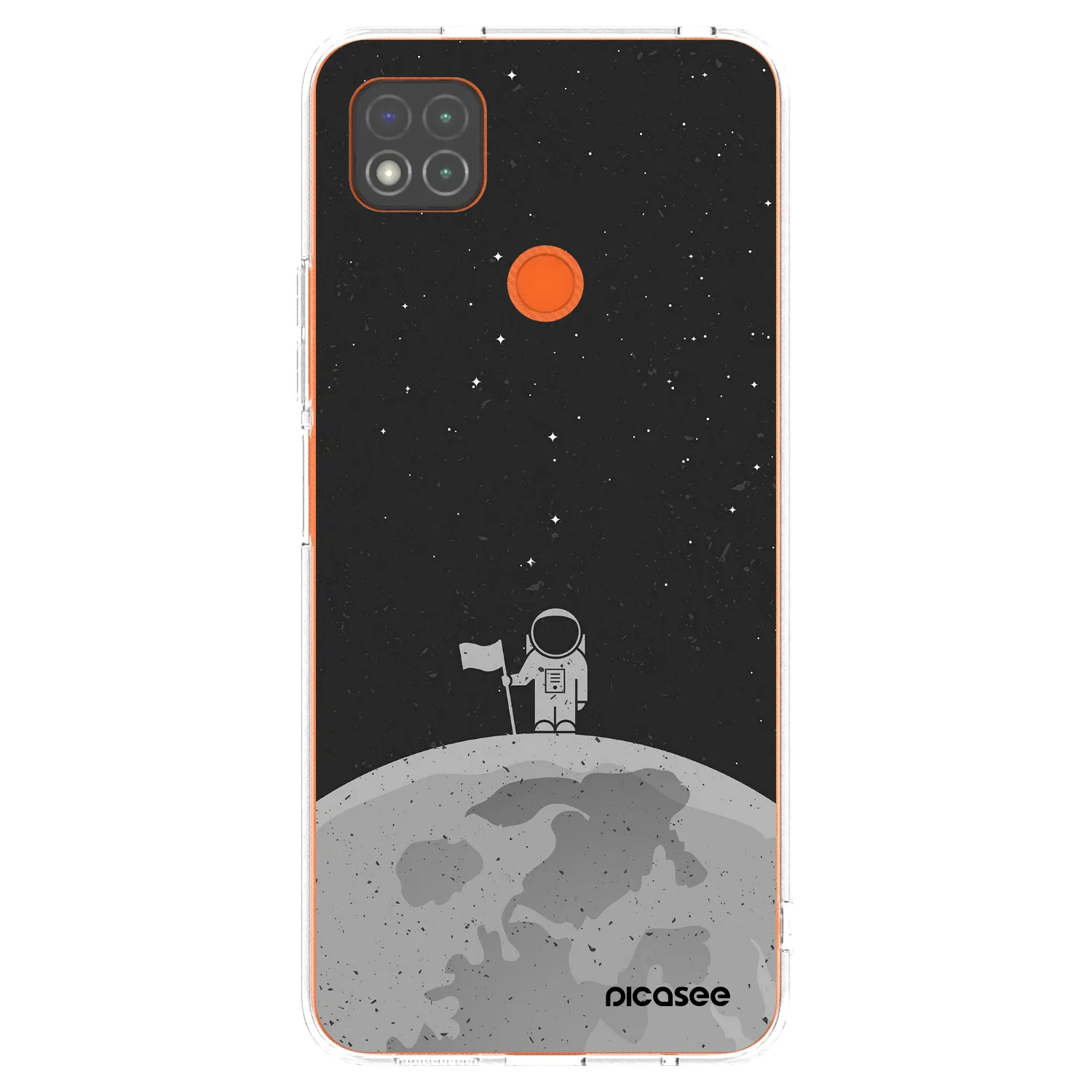 Picasee husă transparentă din silicon pentru Xiaomi Redmi 9C - Astronaut