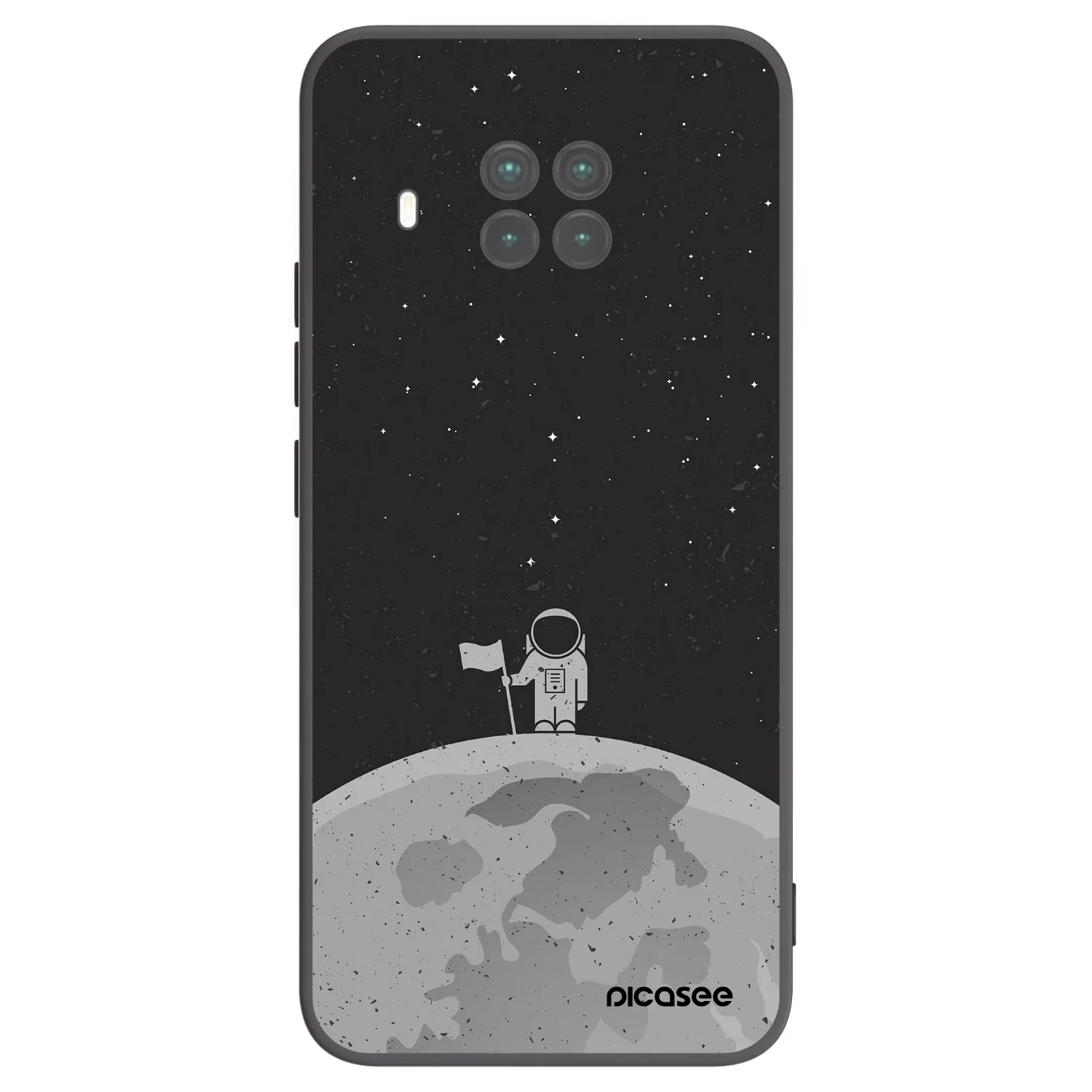 Picasee husă neagră din silicon pentru Xiaomi Mi 10T Lite - Astronaut
