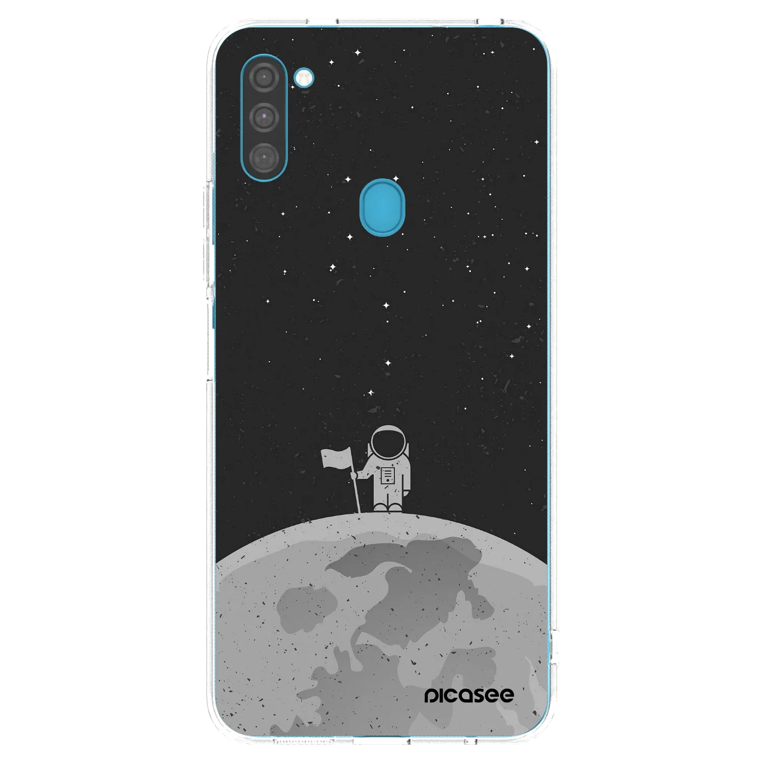 Picasee husă transparentă din silicon pentru Samsung Galaxy M11 - Astronaut