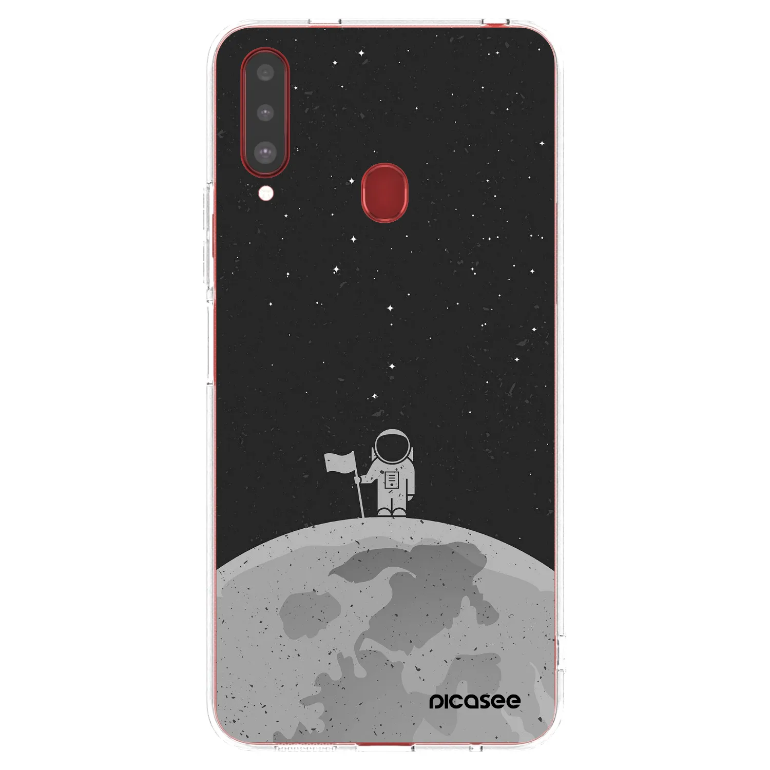 Picasee husă transparentă din silicon pentru Samsung Galaxy A20s - Astronaut