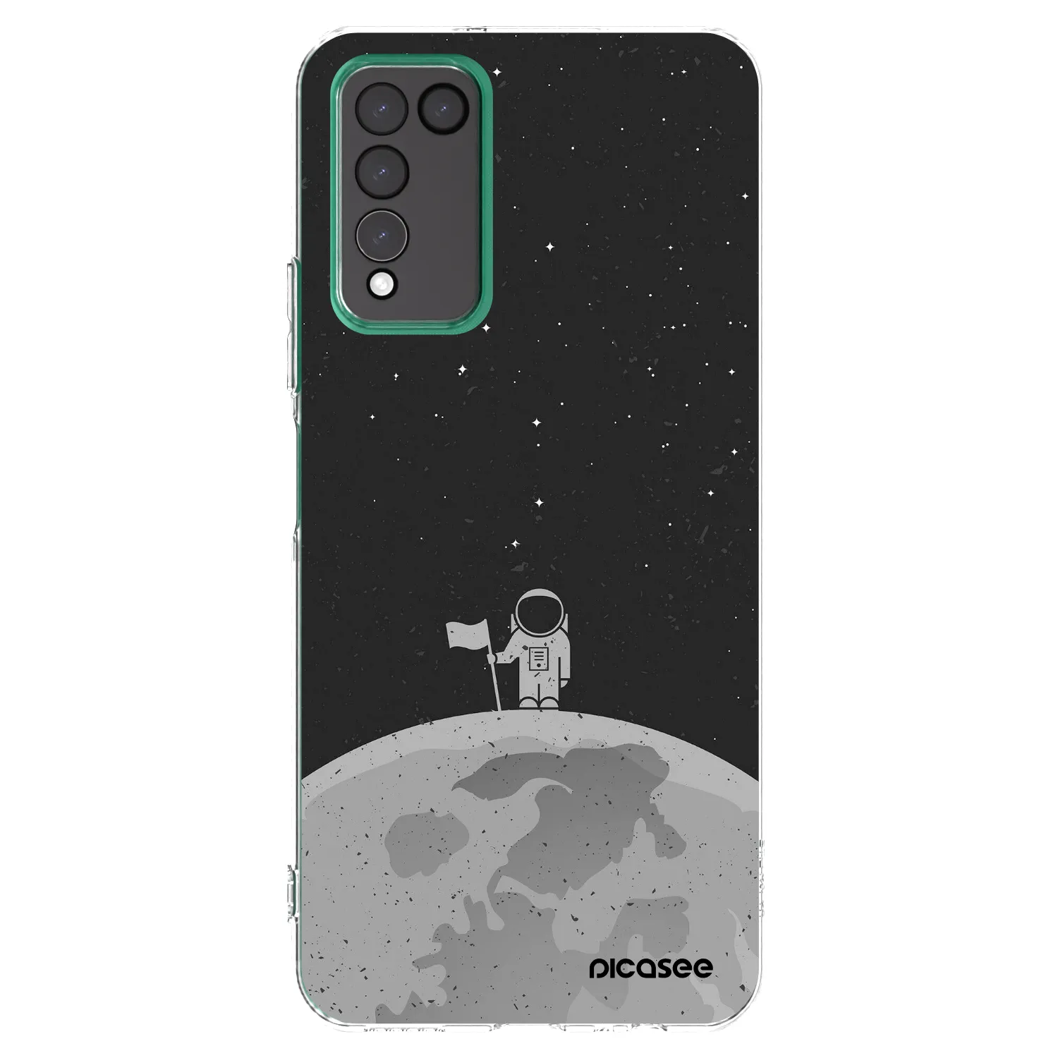 Picasee husă transparentă din silicon pentru Honor 10X Lite - Astronaut