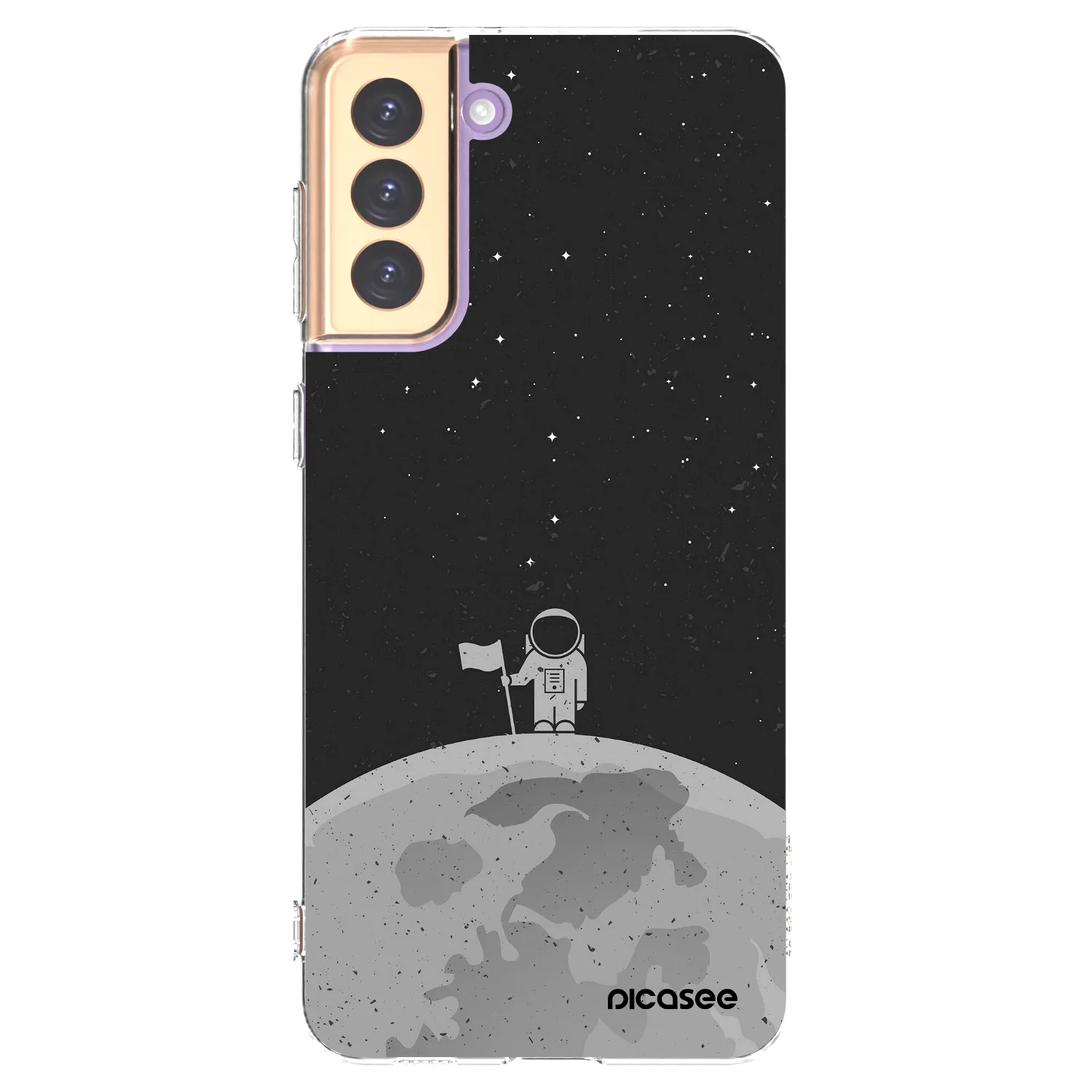 Picasee husă transparentă din silicon pentru Samsung Galaxy S21+ 5G G996F - Astronaut