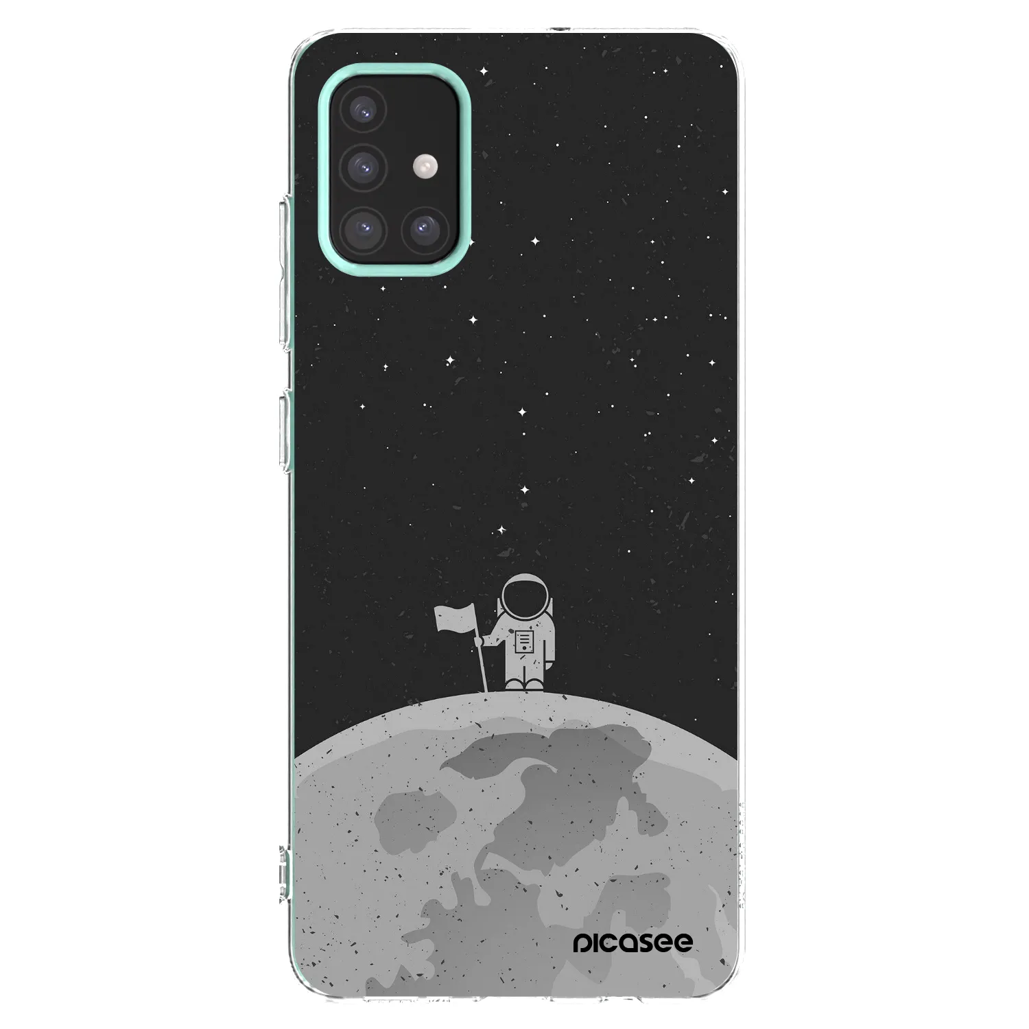 Picasee husă transparentă din silicon pentru Samsung Galaxy M31s - Astronaut