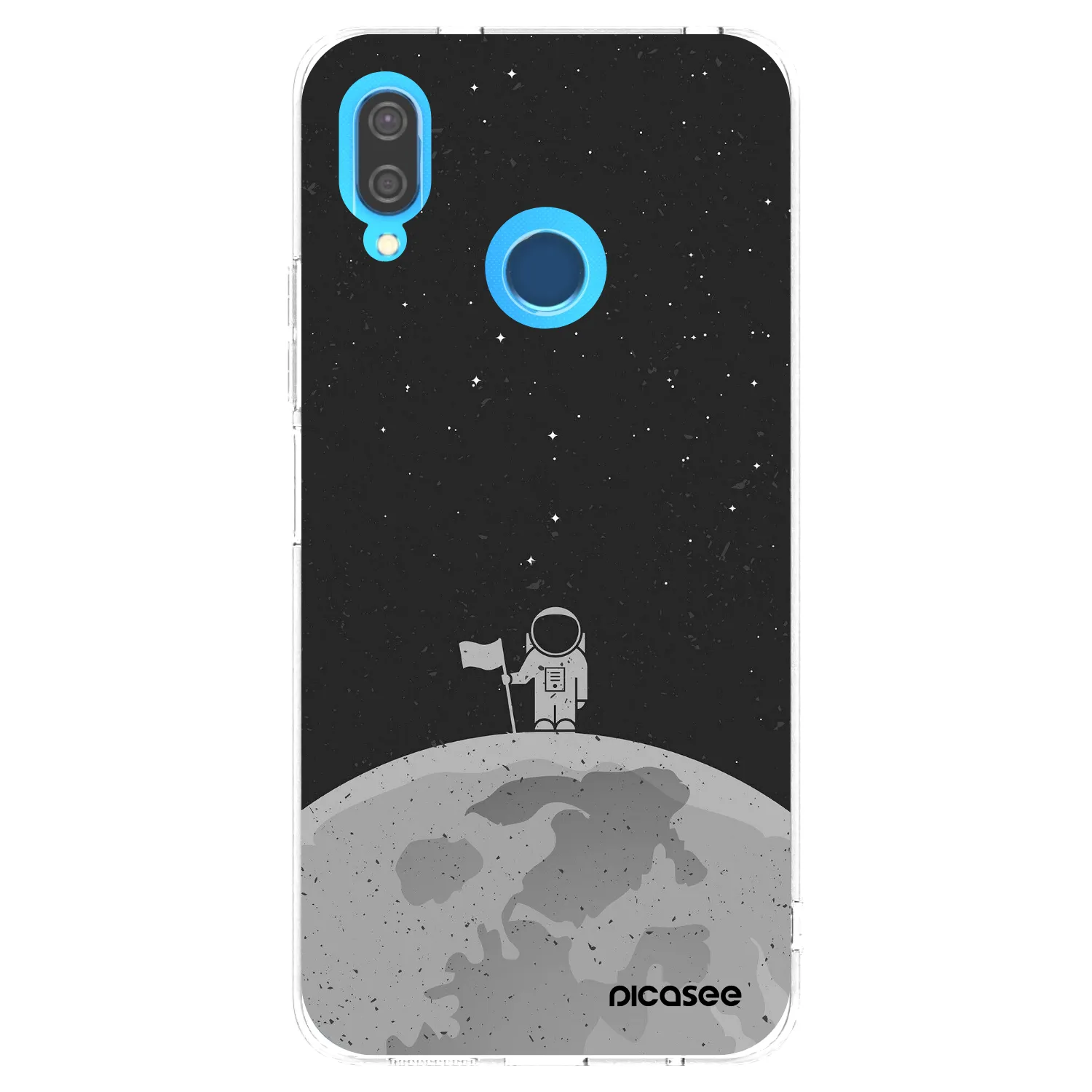 Picasee husă transparentă din silicon pentru Huawei P20 Lite - Astronaut