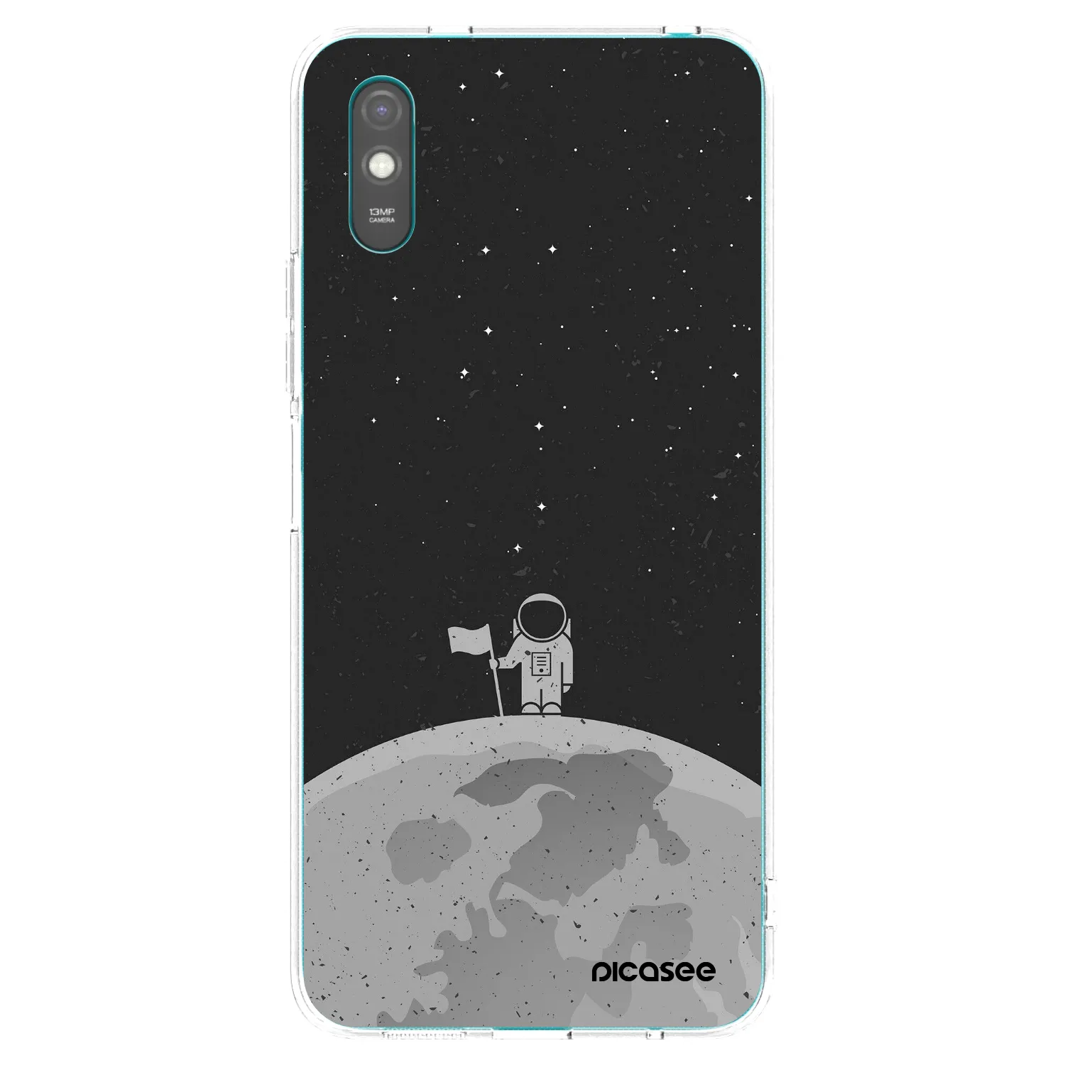 Picasee husă transparentă din silicon pentru Xiaomi Redmi 9AT - Astronaut