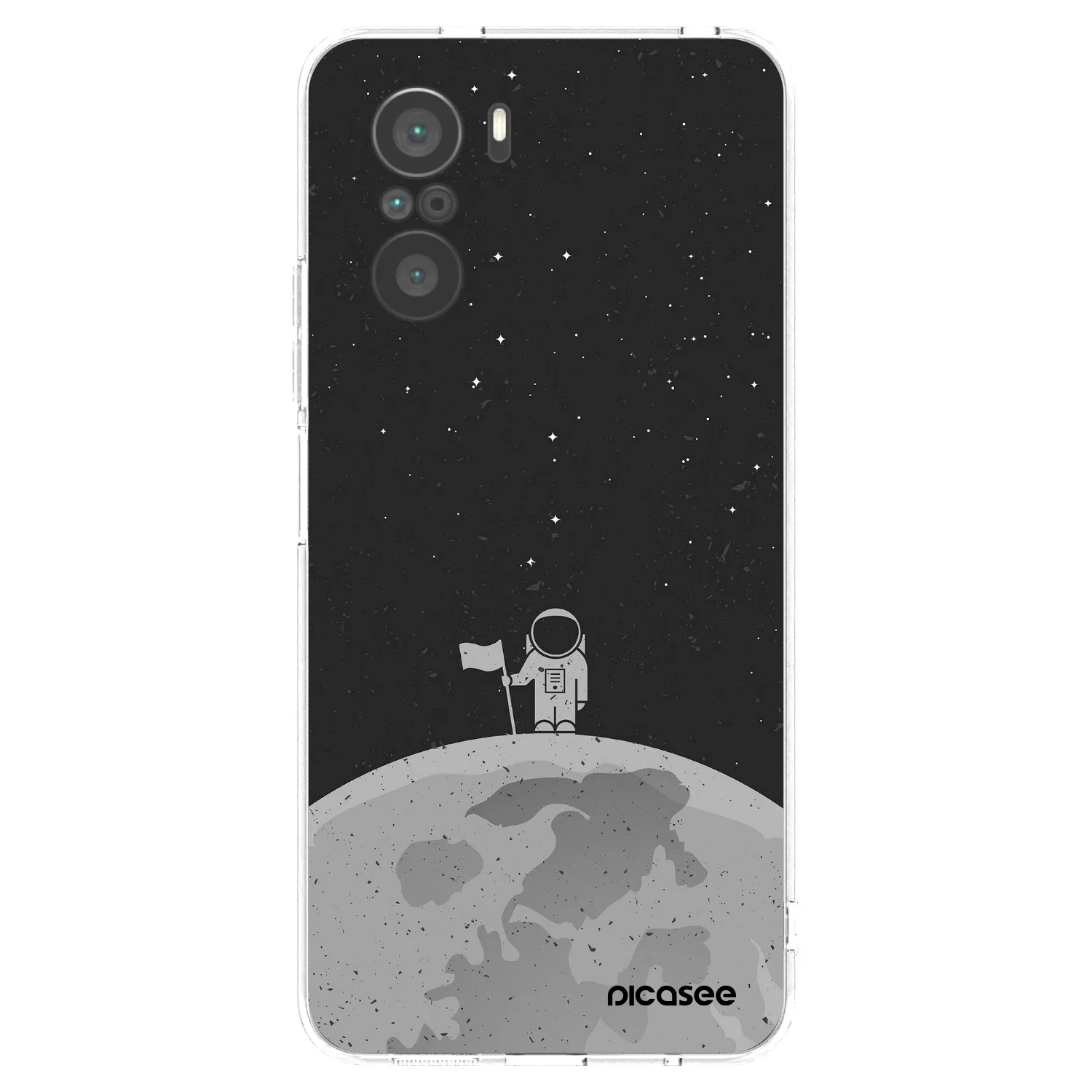 Picasee husă transparentă din silicon pentru Xiaomi Poco F3 - Astronaut