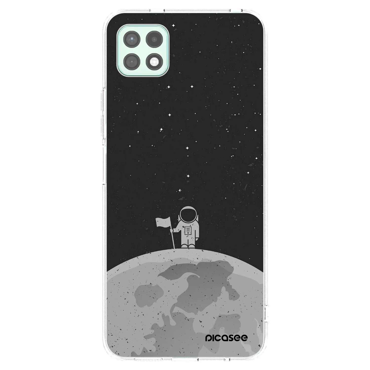 Picasee husă transparentă din silicon pentru Samsung Galaxy A22 A226B 5G - Astronaut