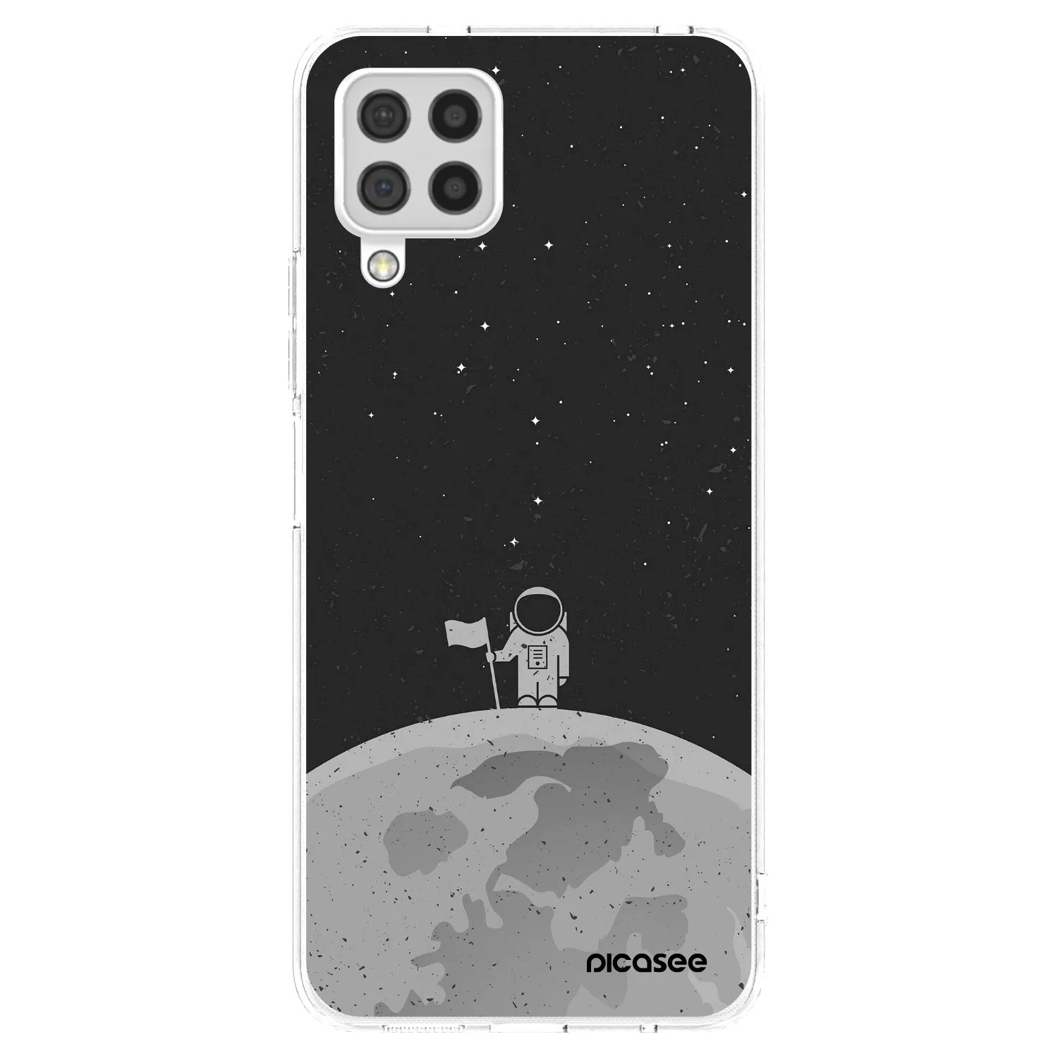 Picasee husă transparentă din silicon pentru Samsung Galaxy A22 A225F 4G - Astronaut
