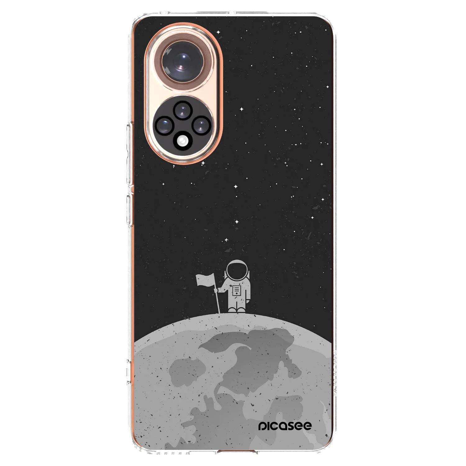 Picasee husă transparentă din silicon pentru Honor 50 5G - Astronaut