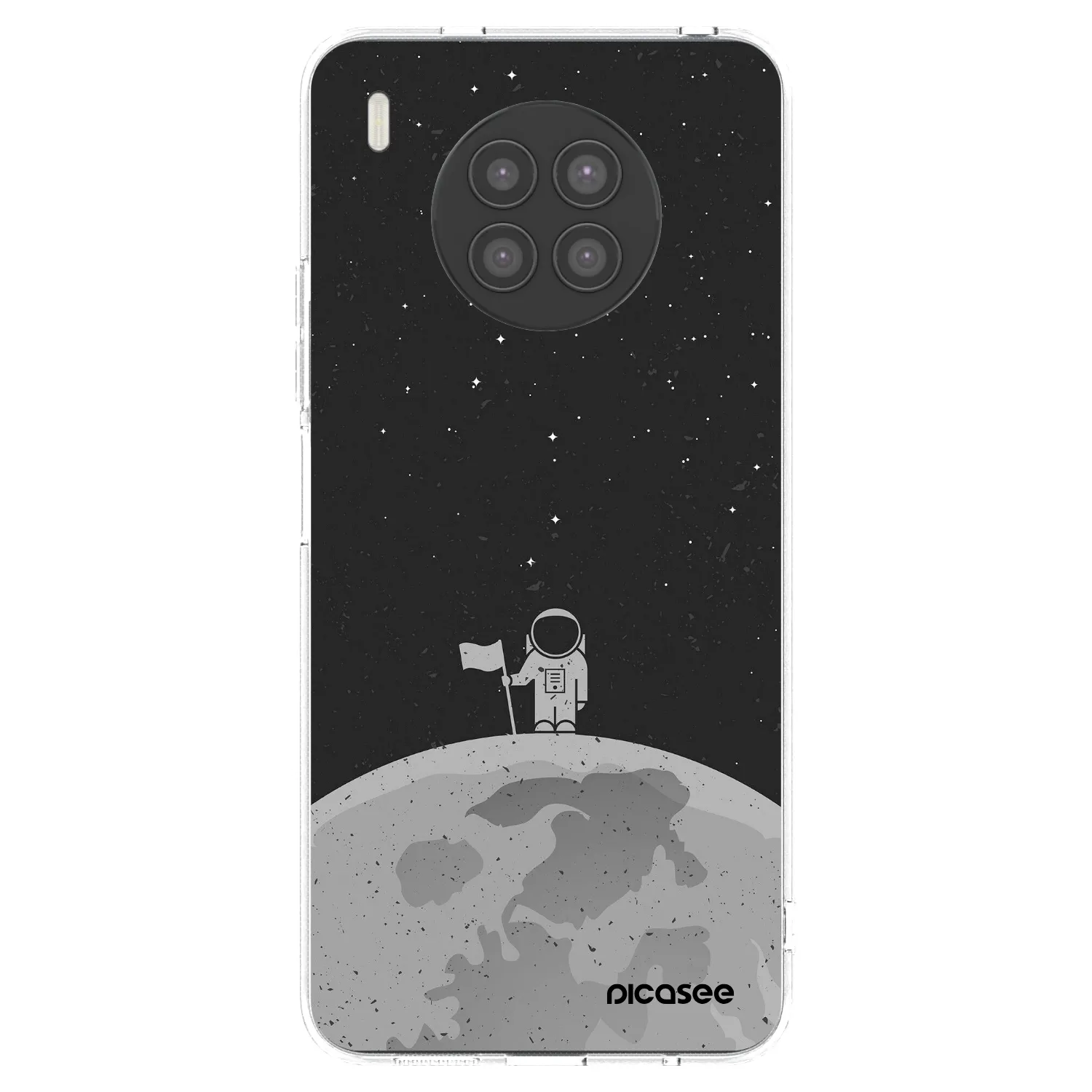 Picasee husă transparentă din silicon pentru Huawei Nova 8i - Astronaut