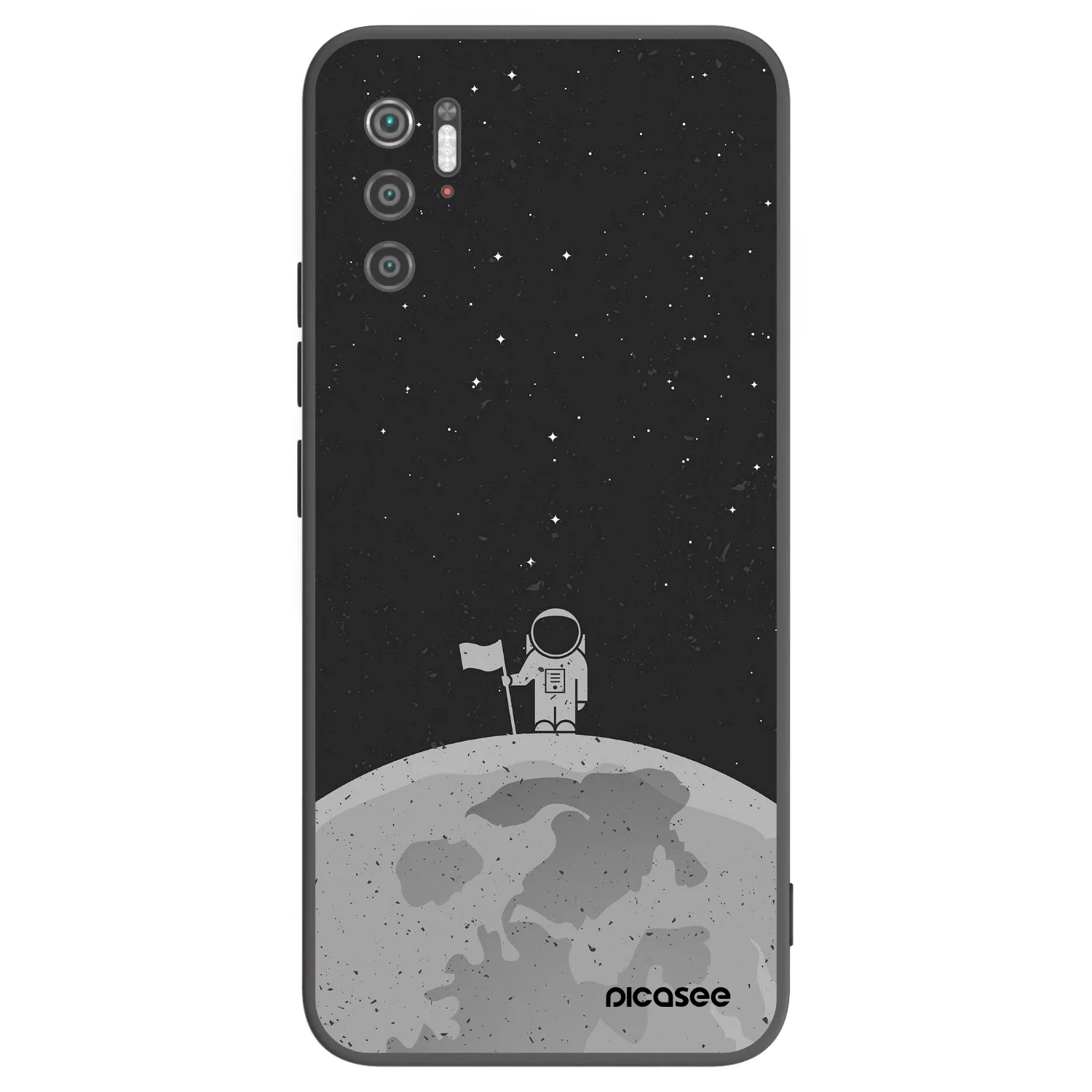 Picasee husă neagră din silicon pentru Xiaomi Poco M3 Pro 5G - Astronaut