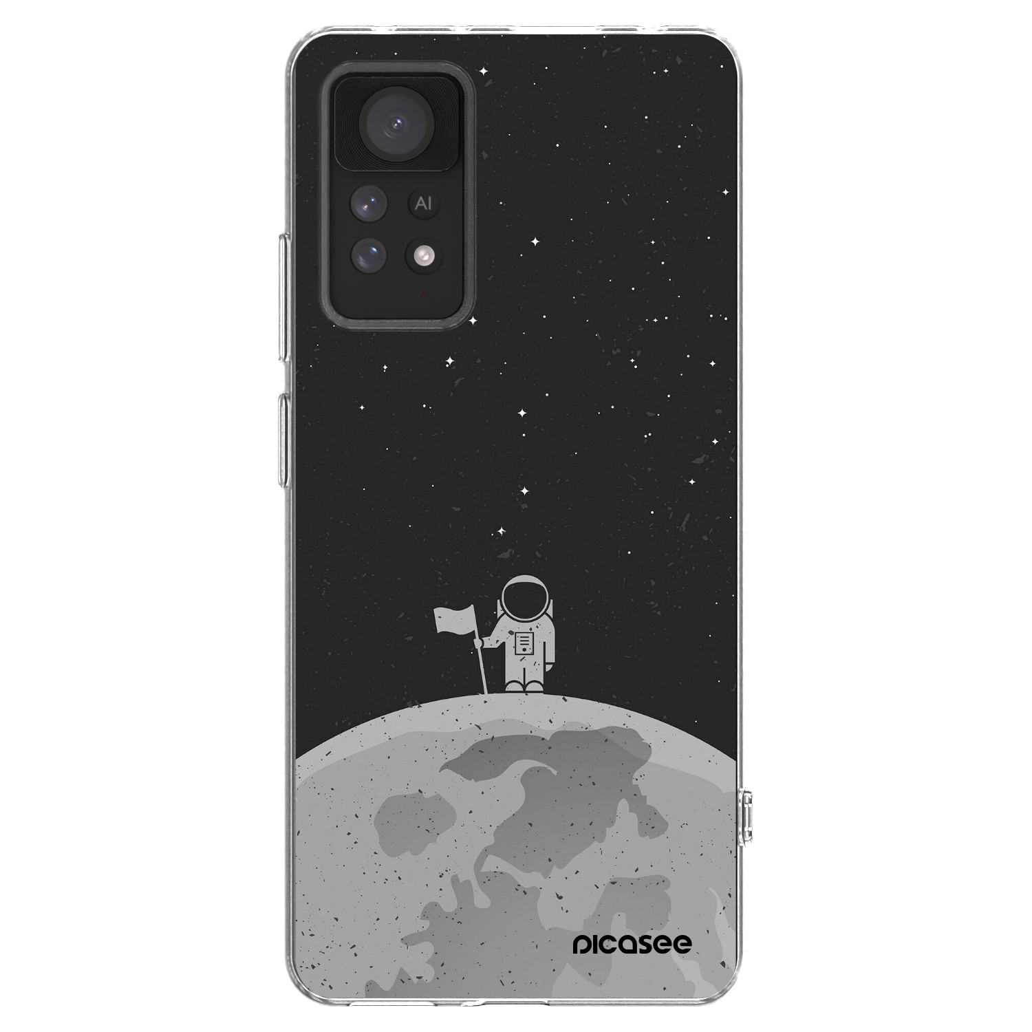 Picasee husă transparentă din silicon pentru Xiaomi Redmi Note 11 Pro 5G - Astronaut