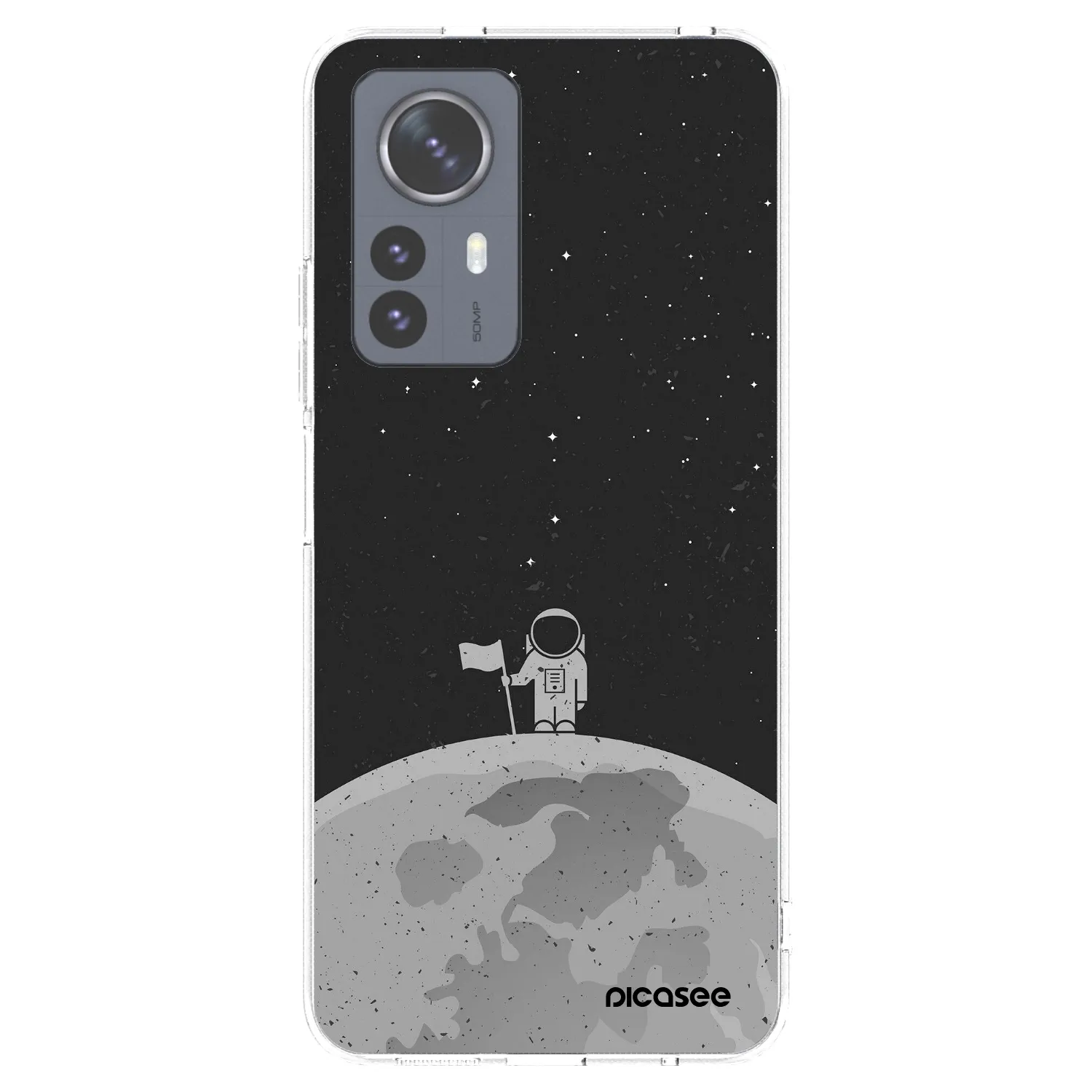 Picasee husă transparentă din silicon pentru Xiaomi 12 Pro - Astronaut