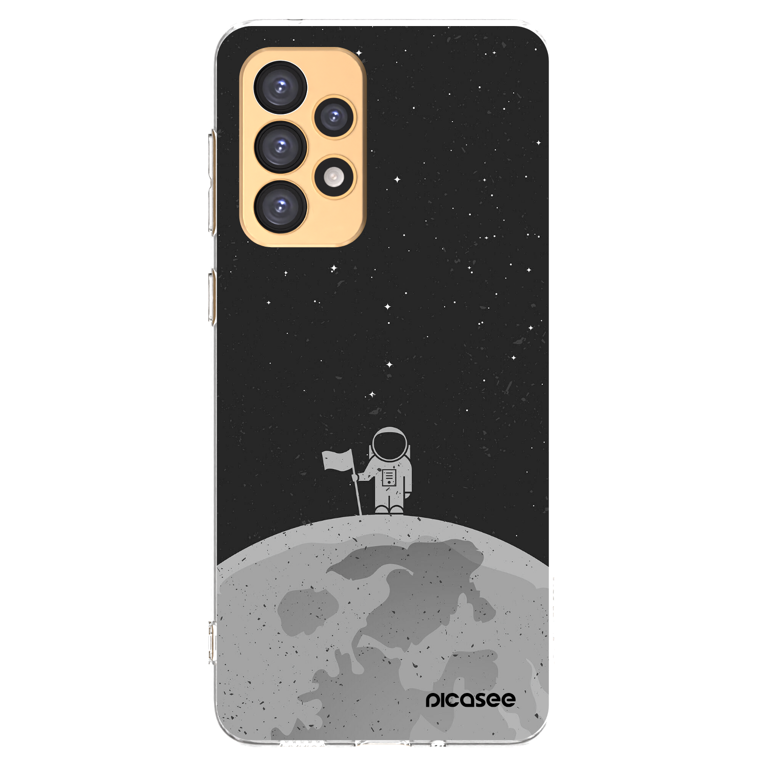 Picasee husă transparentă din silicon pentru Samsung Galaxy A33 5G A336 - Astronaut