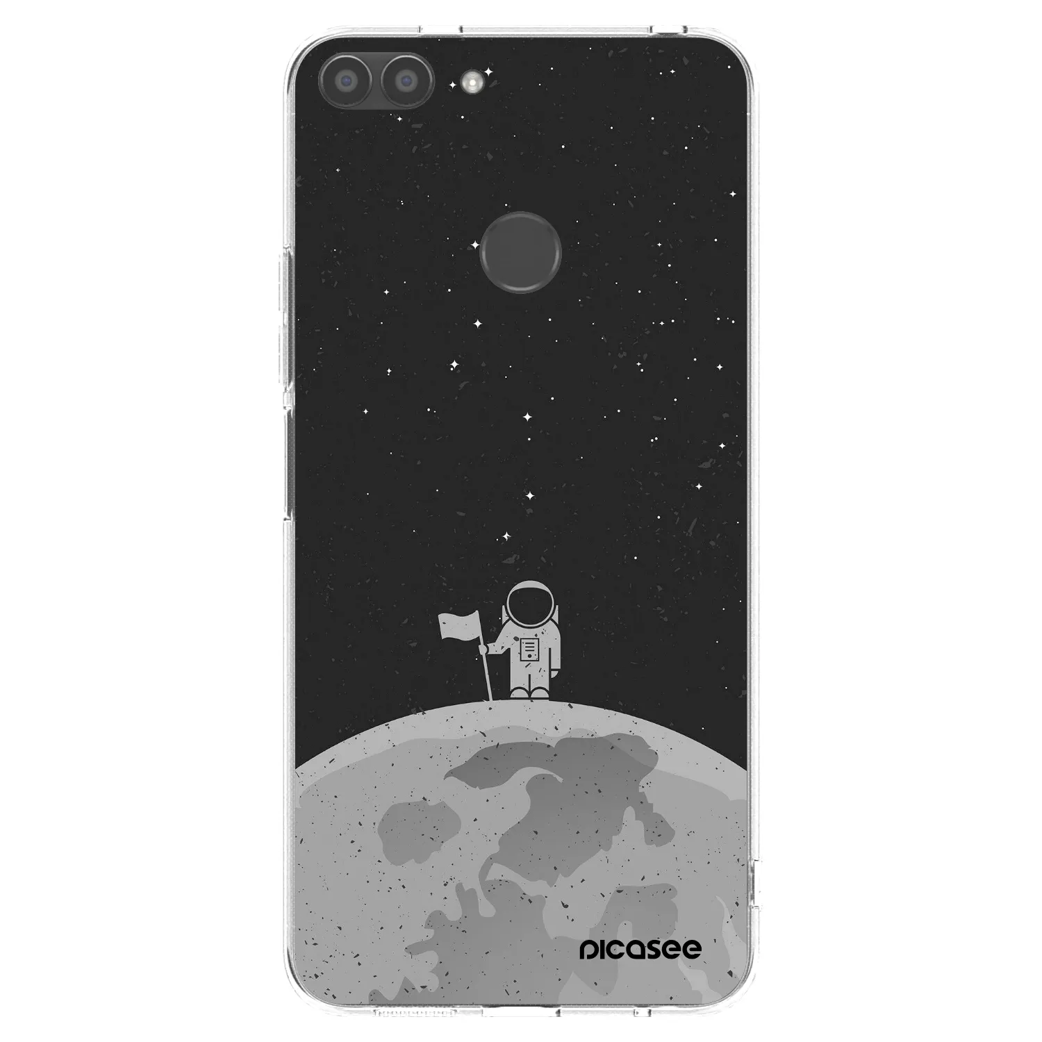 Picasee husă transparentă din silicon pentru Huawei P Smart - Astronaut