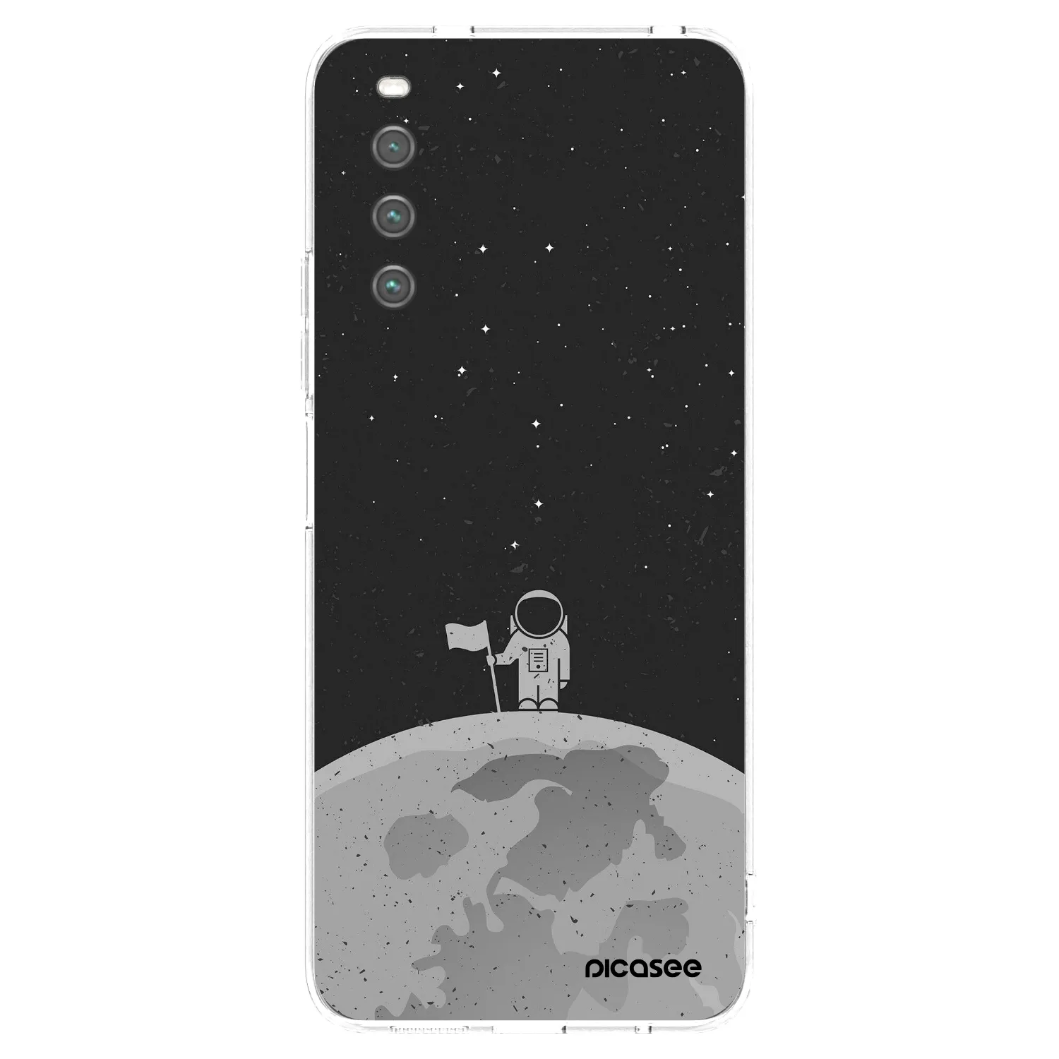 Picasee husă transparentă din silicon pentru Sony Xperia 10 IV 5G - Astronaut