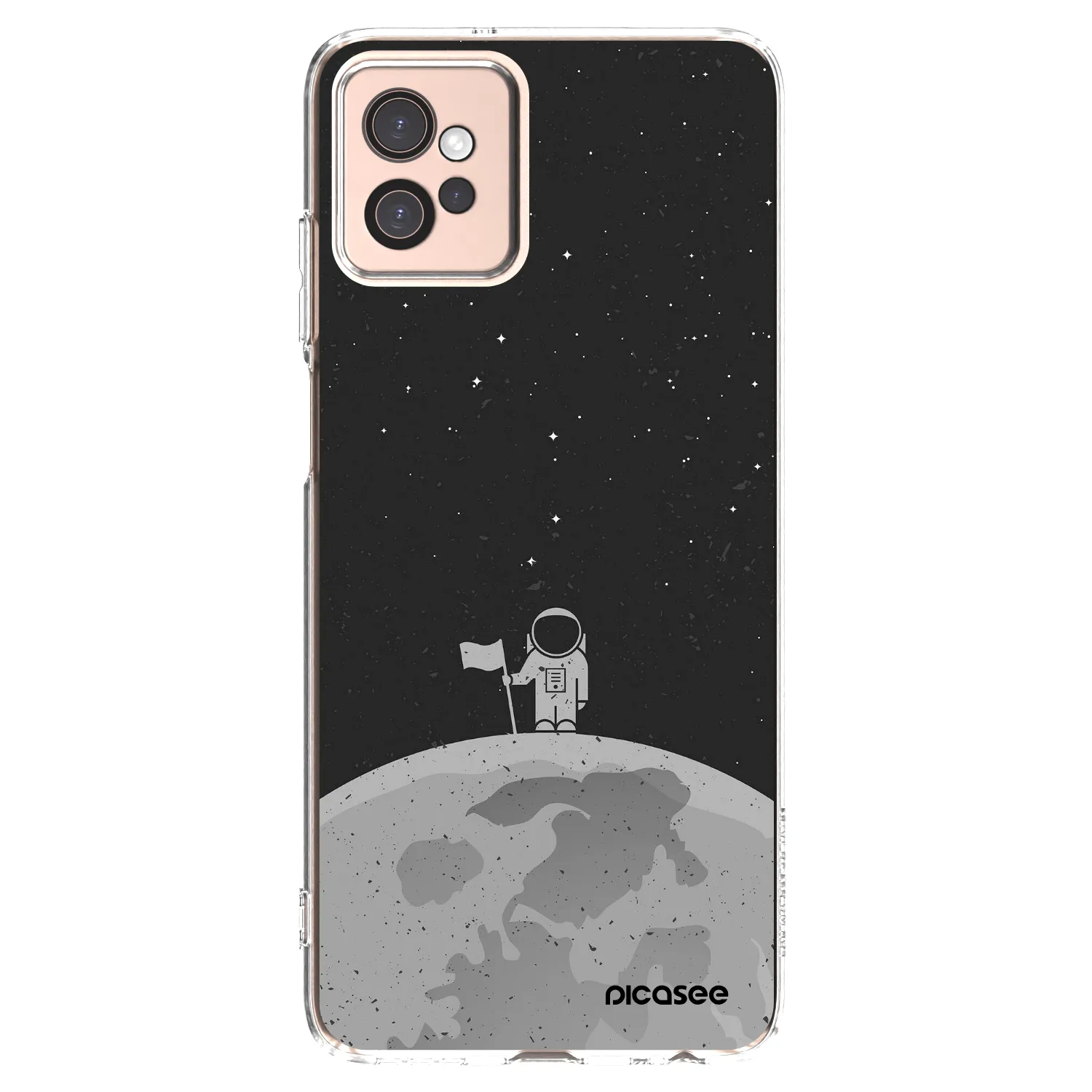 Picasee husă transparentă din silicon pentru Motorola Moto G32 - Astronaut