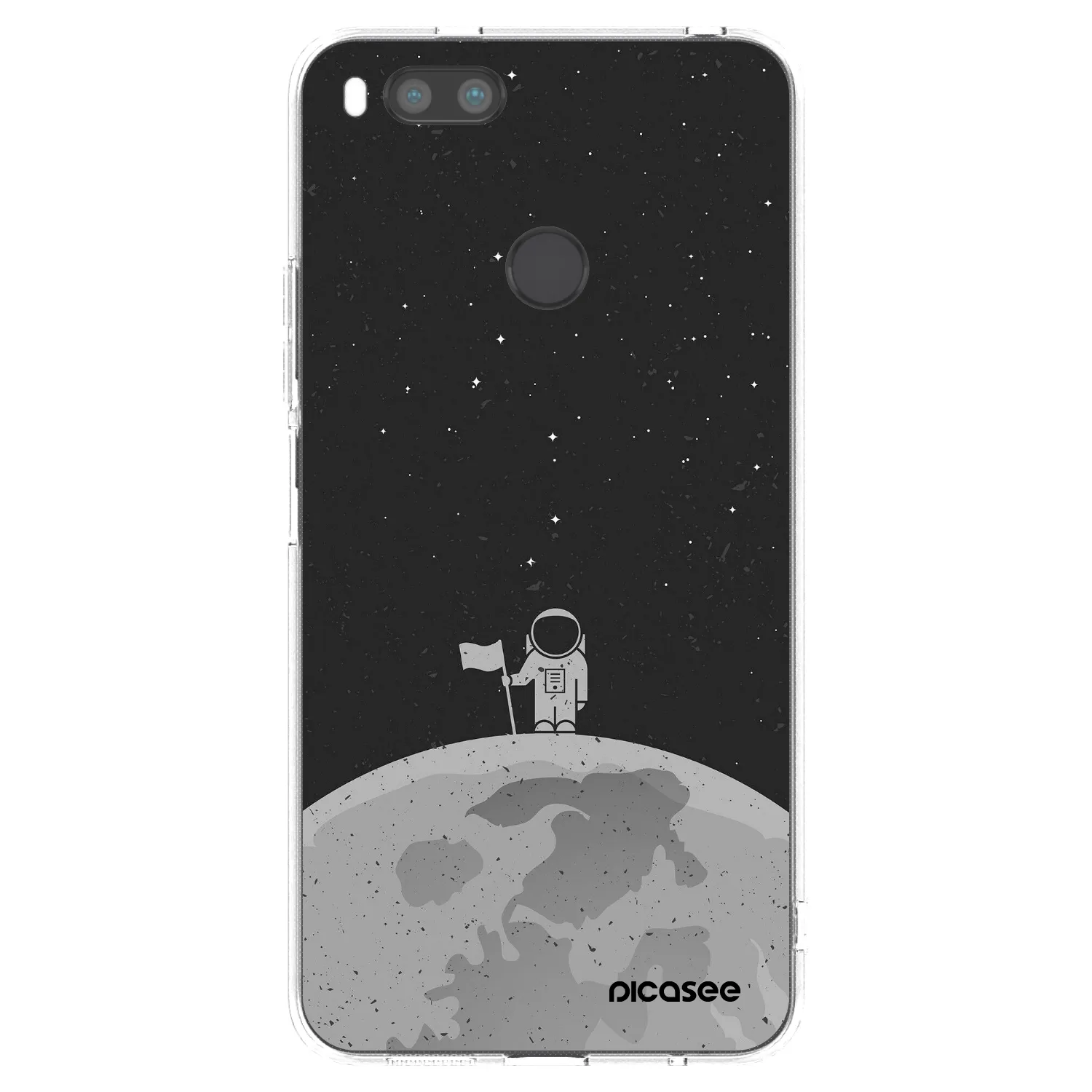 Picasee husă transparentă din silicon pentru Xiaomi Redmi A1 - Astronaut