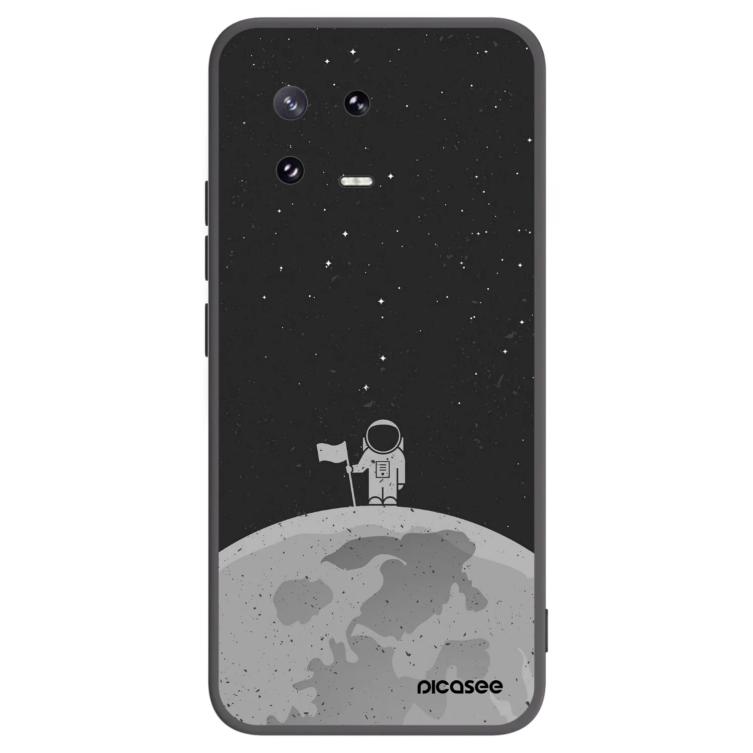 Picasee husă neagră din silicon pentru Xiaomi 13 Pro - Astronaut