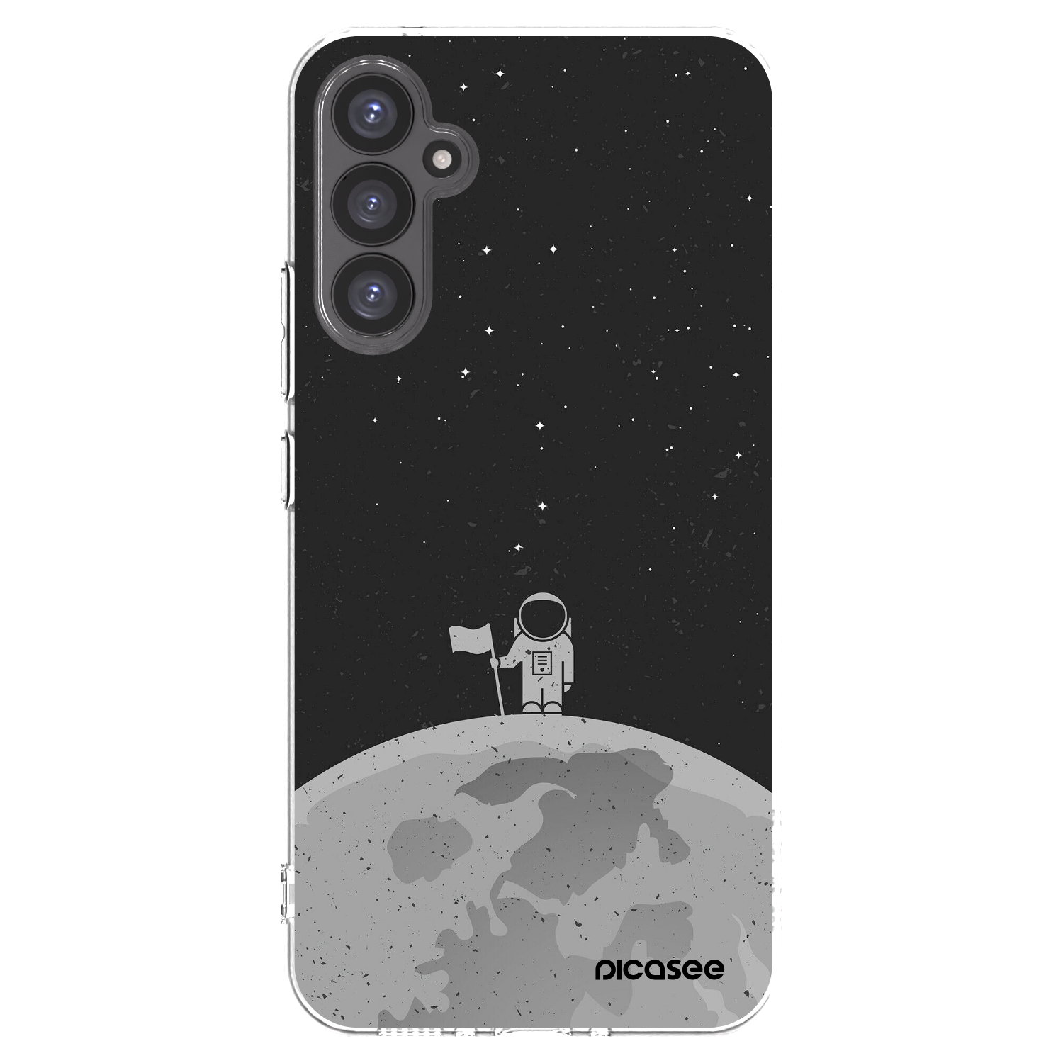 Picasee husă transparentă din silicon pentru Samsung Galaxy A34 5G A346B - Astronaut