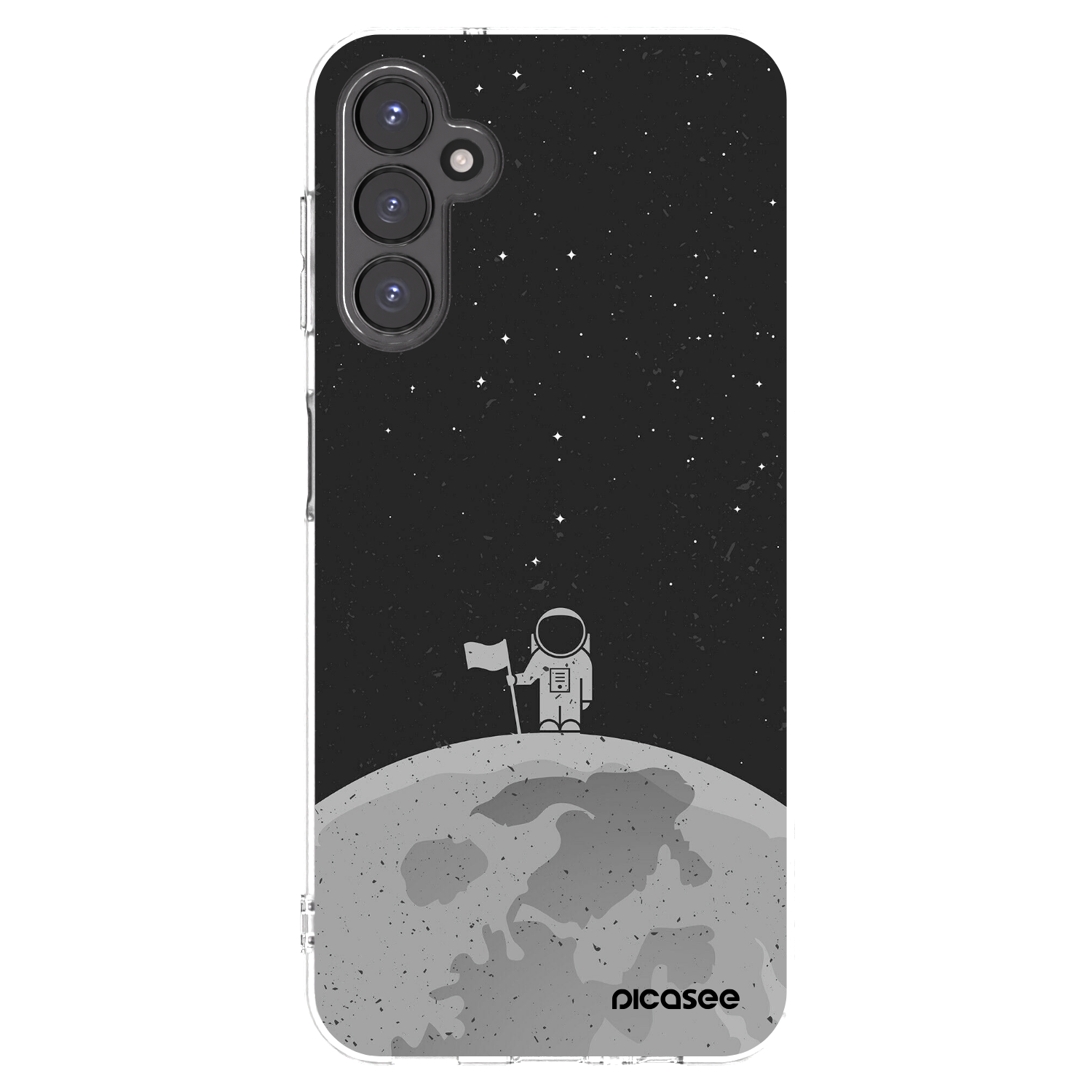 Picasee husă transparentă din silicon pentru Samsung Galaxy A14 4G A145R - Astronaut