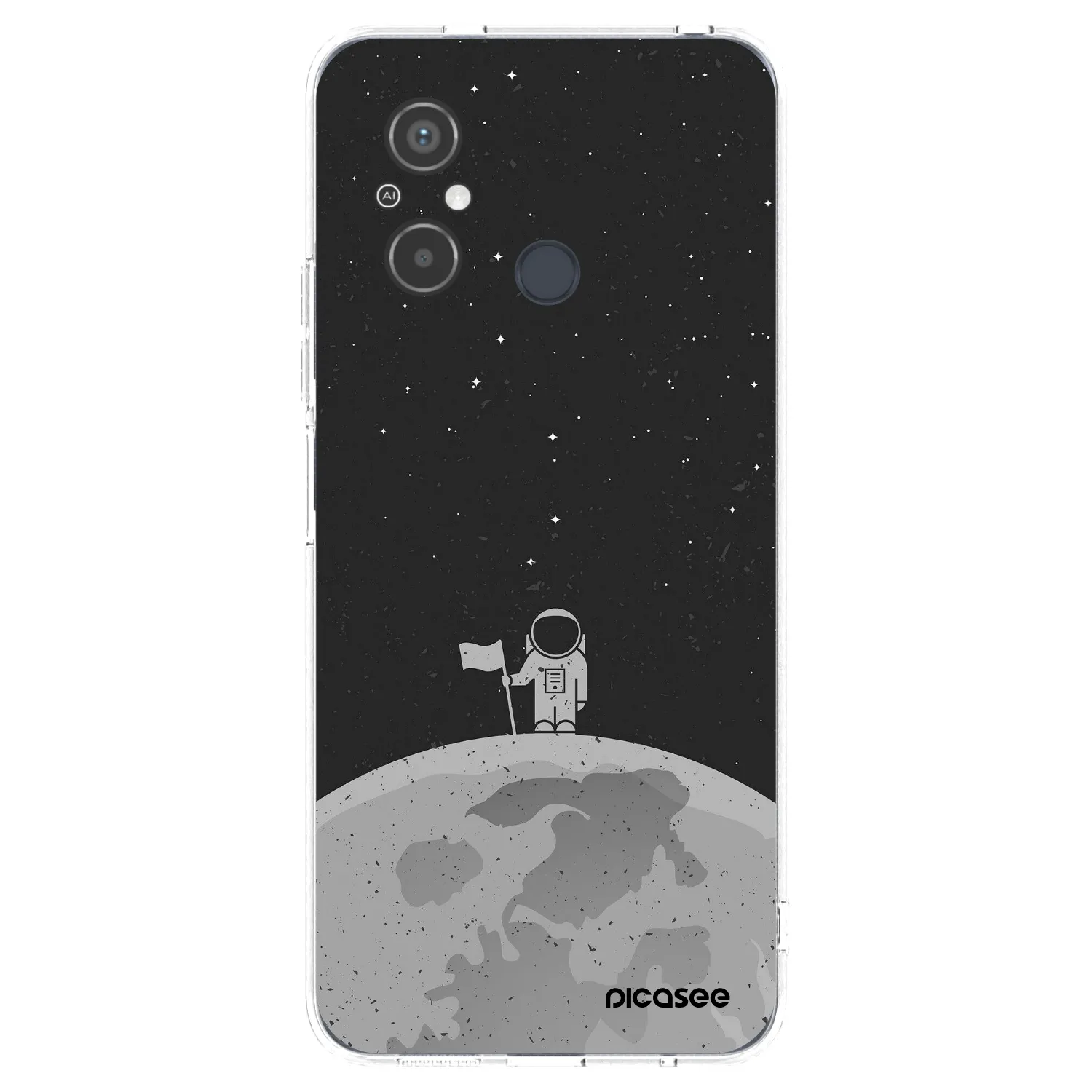 Picasee husă transparentă din silicon pentru Xiaomi Redmi 12C - Astronaut