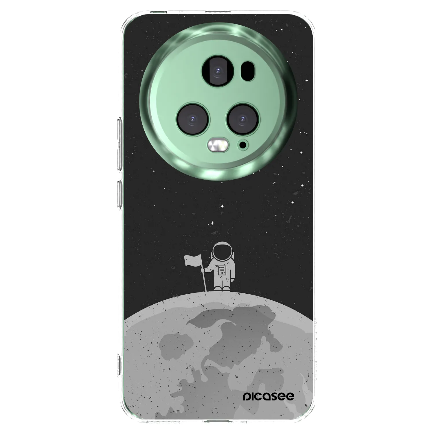 Picasee husă transparentă din silicon pentru Honor Magic5 Pro - Astronaut