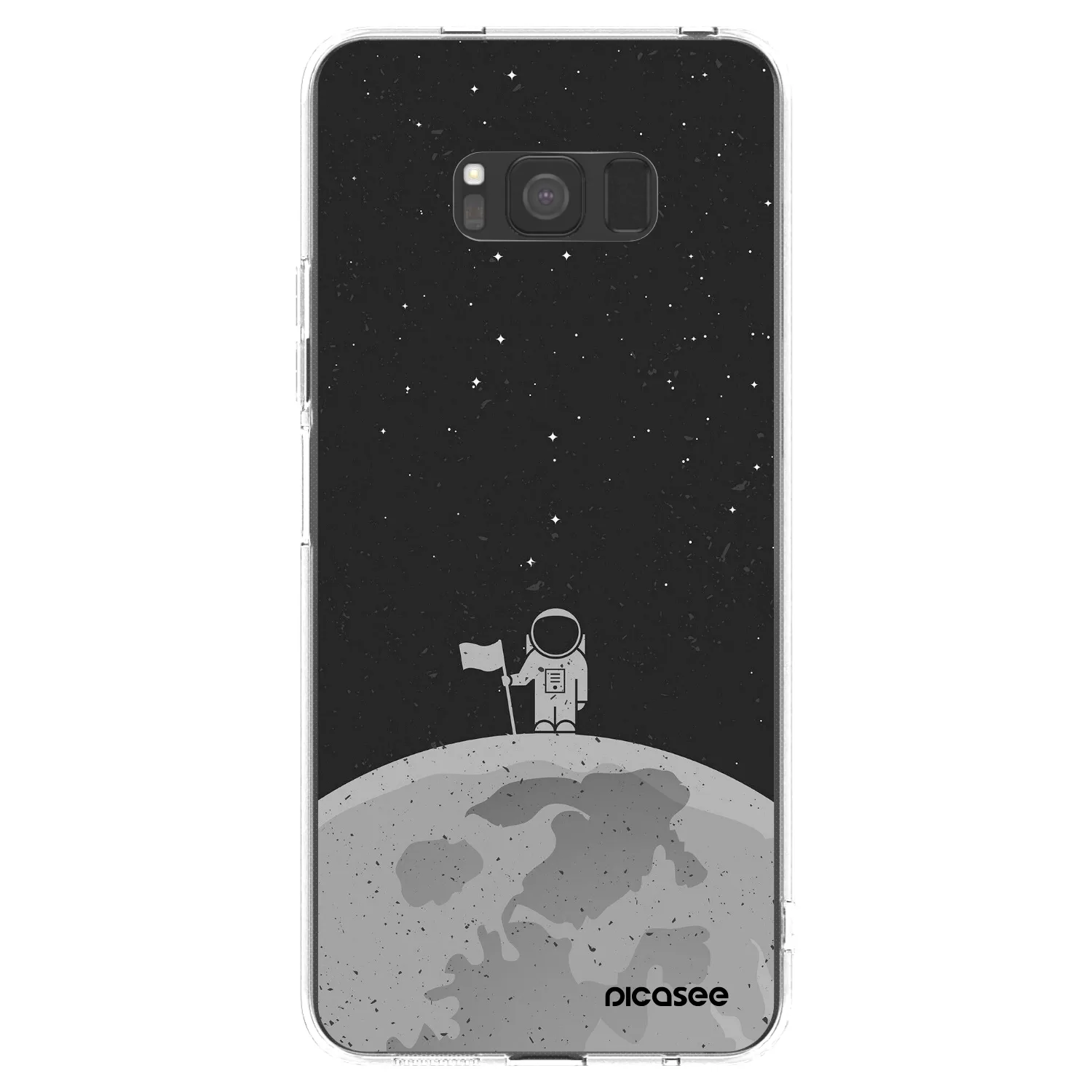 Picasee husă transparentă din silicon pentru Samsung Galaxy S8 G950F - Astronaut